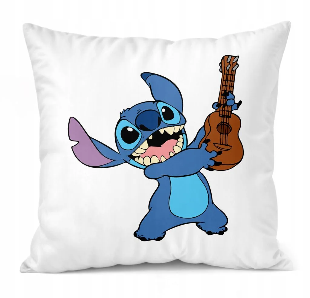 Poduszka 38x38cm Stitch Lilo i Stich Bajka Dla Dzieci Prezent