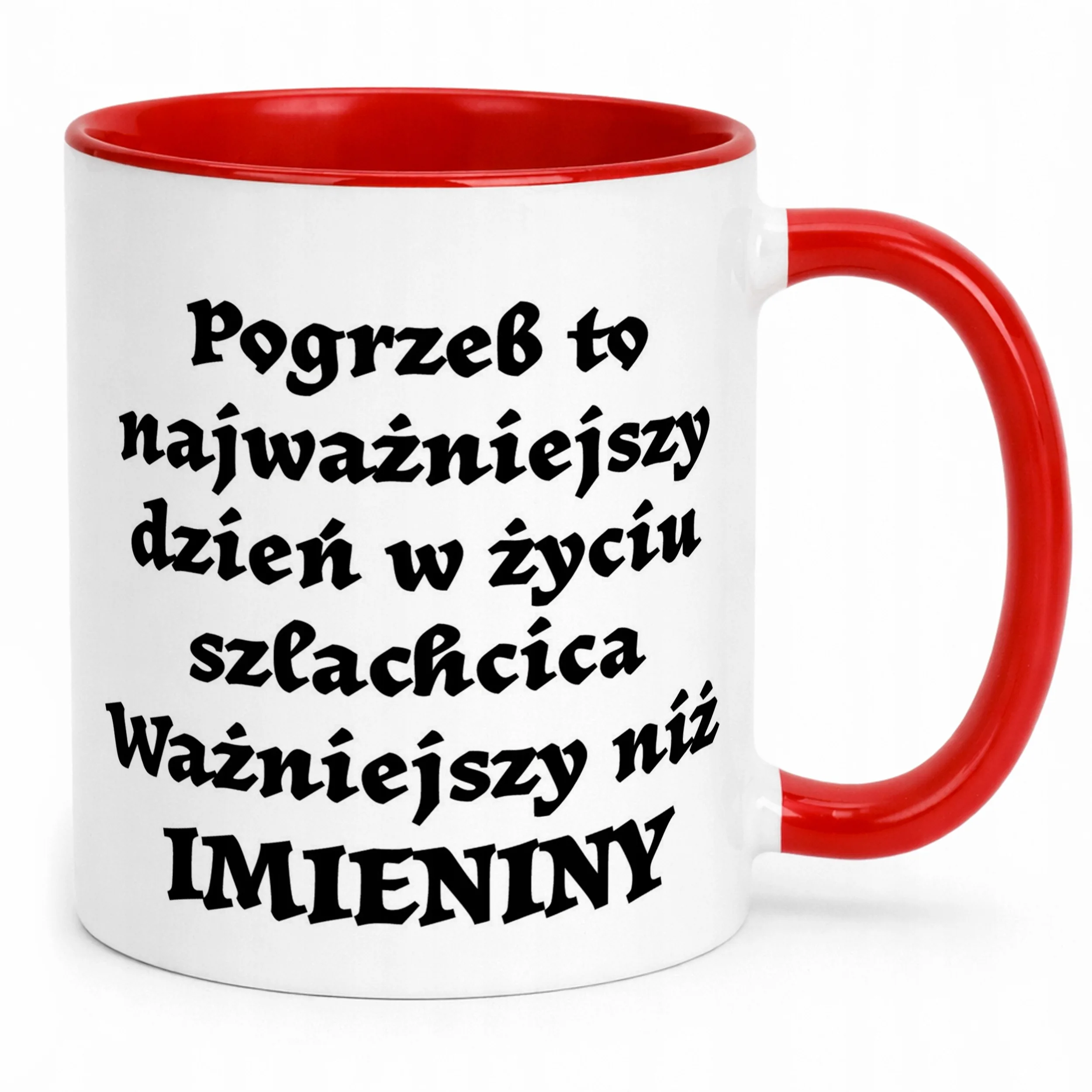 Kubek ceramiczny 1670 Pogrzeb To Dla Fanów Serialu Prezent