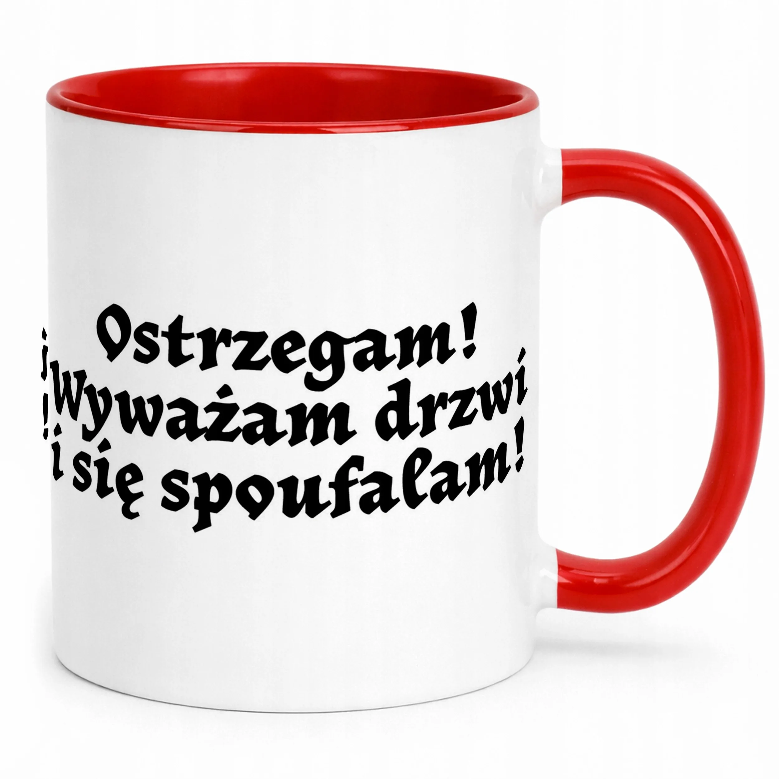 Kubek ceramiczny 1670 Wyważam Drzwi Dla Fanów Serialu Prezent