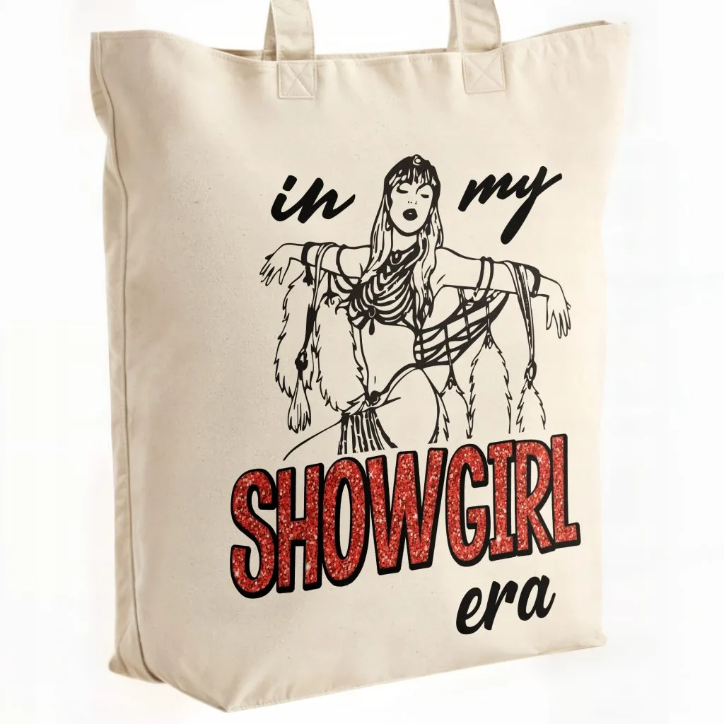 Torba bawełniana premium na zakupy Taylor Swift The Life Of A Showgirl