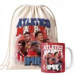 Zestaw personalizowany Kubek + Plecak Atlético Madryt Griezmann Morata