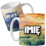 Kubek ceramiczny personalizowany Dla Fanów Traktorów Rolników Dla Dzieci