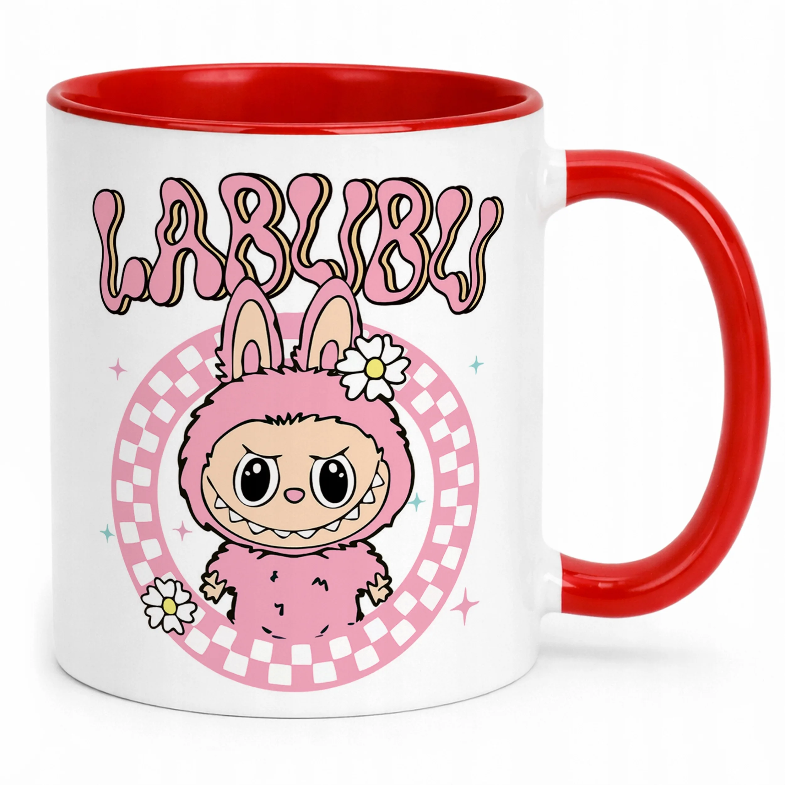 Kubek ceramiczny Labubu Dla Dzieci Prezent Urocze Potworki