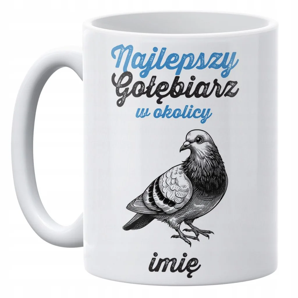 Kubek ceramiczny 330 ml Dla Gołębiarzy Prezent Upominek Personalizowany