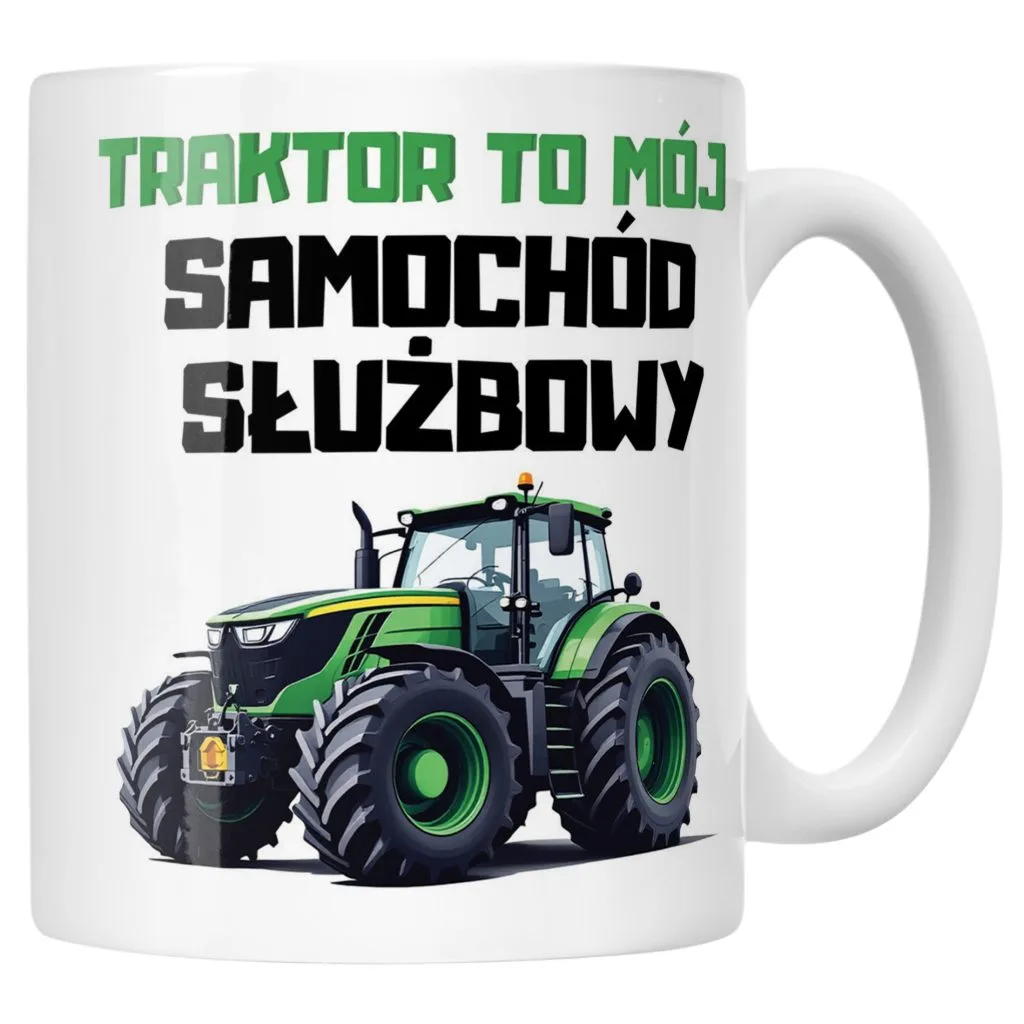 Kubek ceramiczny Rolnik Dla Rolnika Traktor Zabawny Prezent Upominek