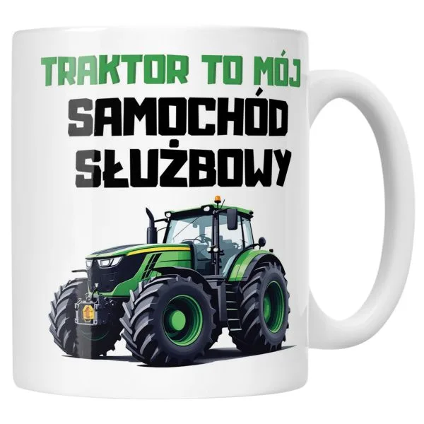 Kubek ceramiczny Rolnik Dla Rolnika Traktor Zabawny Prezent Upominek
