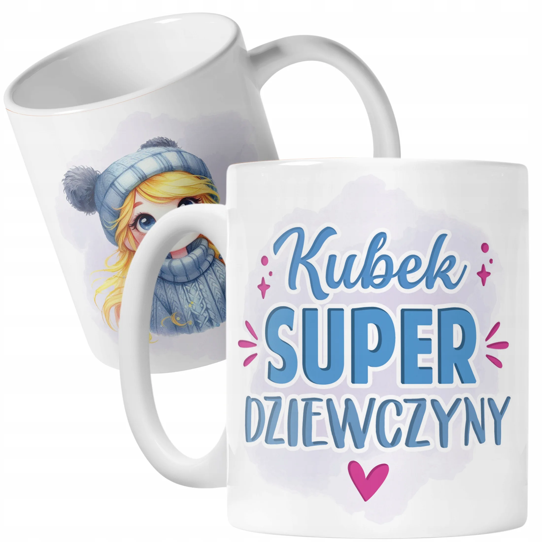 Kubek Ceramiczny Dzień Kobiet Dla Dziewczynki Dla Niej Prezent Upominek