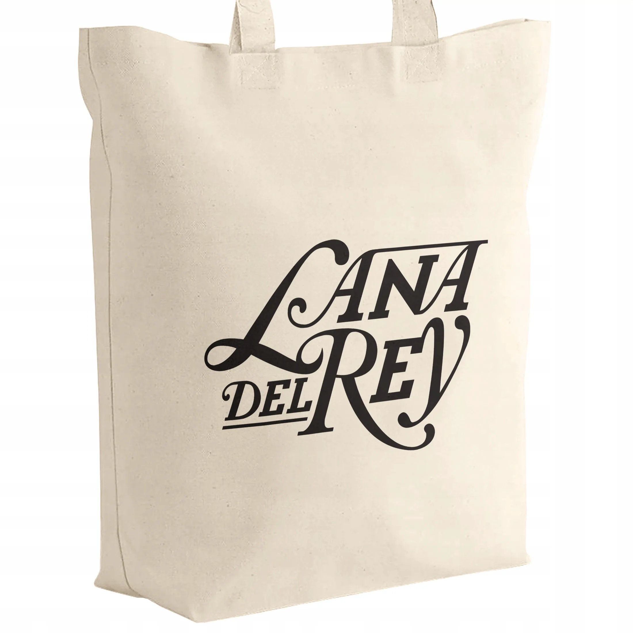 Torba bawełniana z dnem na zakupy 42x38x10 Lana Del Rey