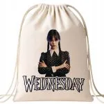 Plecak bawełniana Nevermore Wednesday Dla Fanów Serialu Prezent