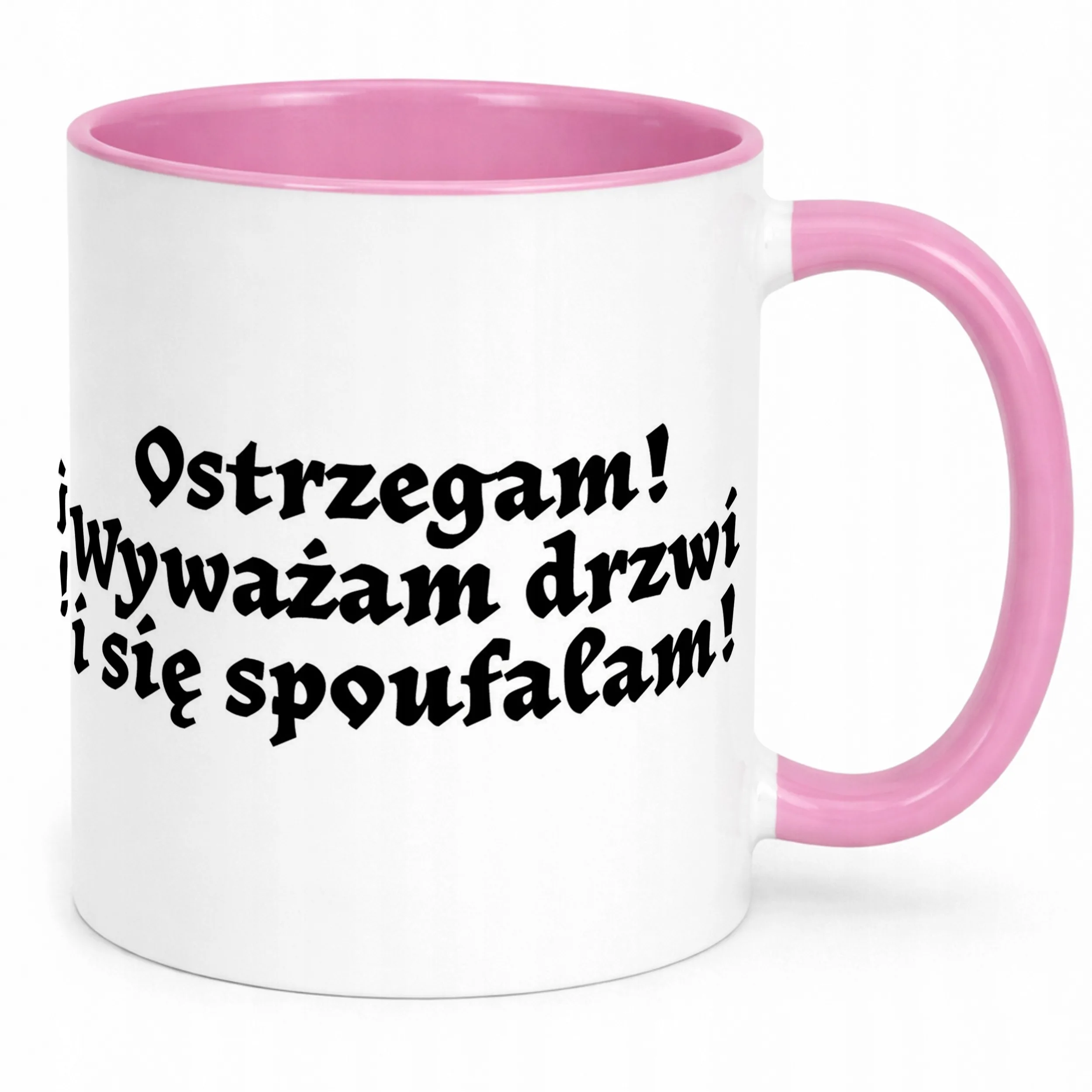 Kubek Różowy 1670 Wyważam Drzwi Dla Fanów Serialu Prezent