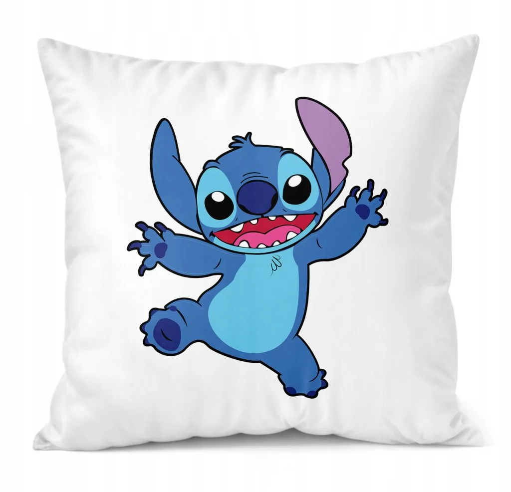 Poduszka 38x38cm Stitch Lilo i Stich Bajka Dla Dzieci Prezent