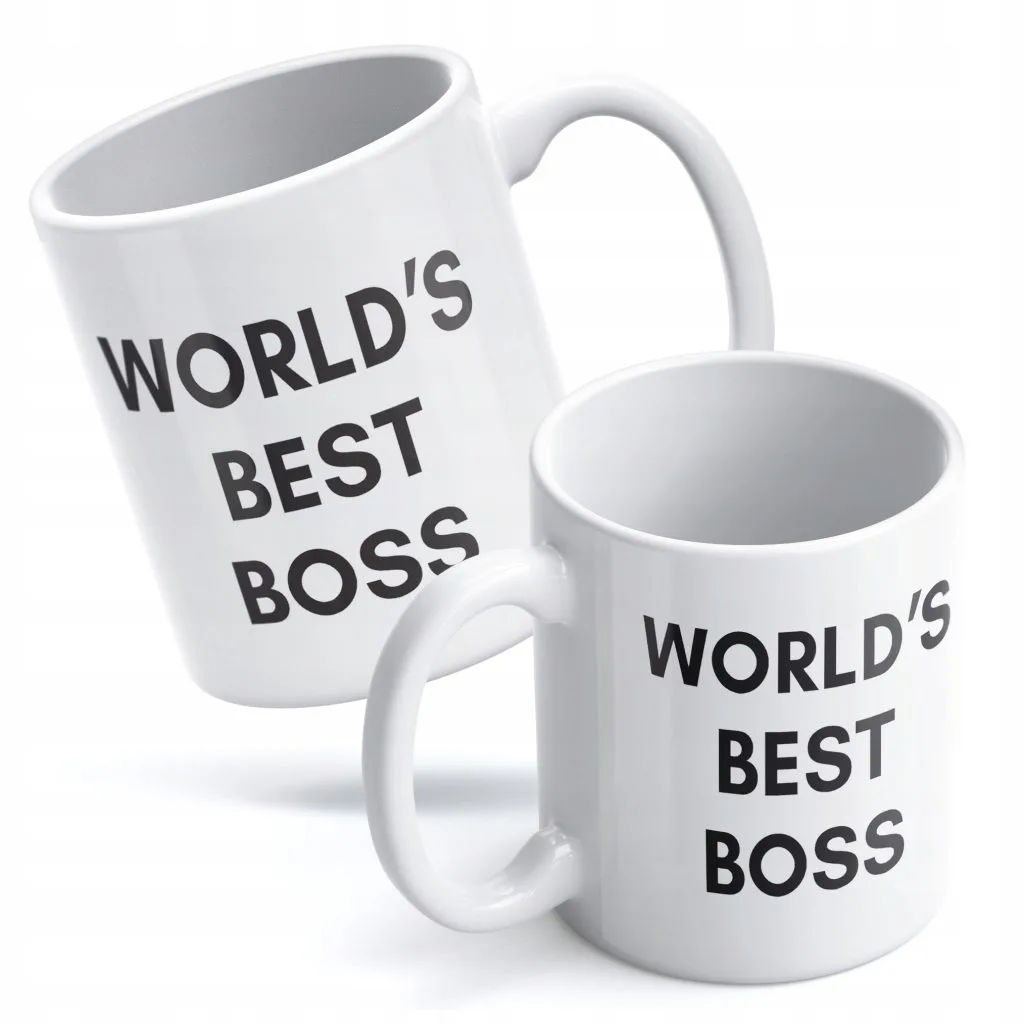 Kubek ceramiczny 330 ml World’s Best Boss The Office Dla Szefa Prezent