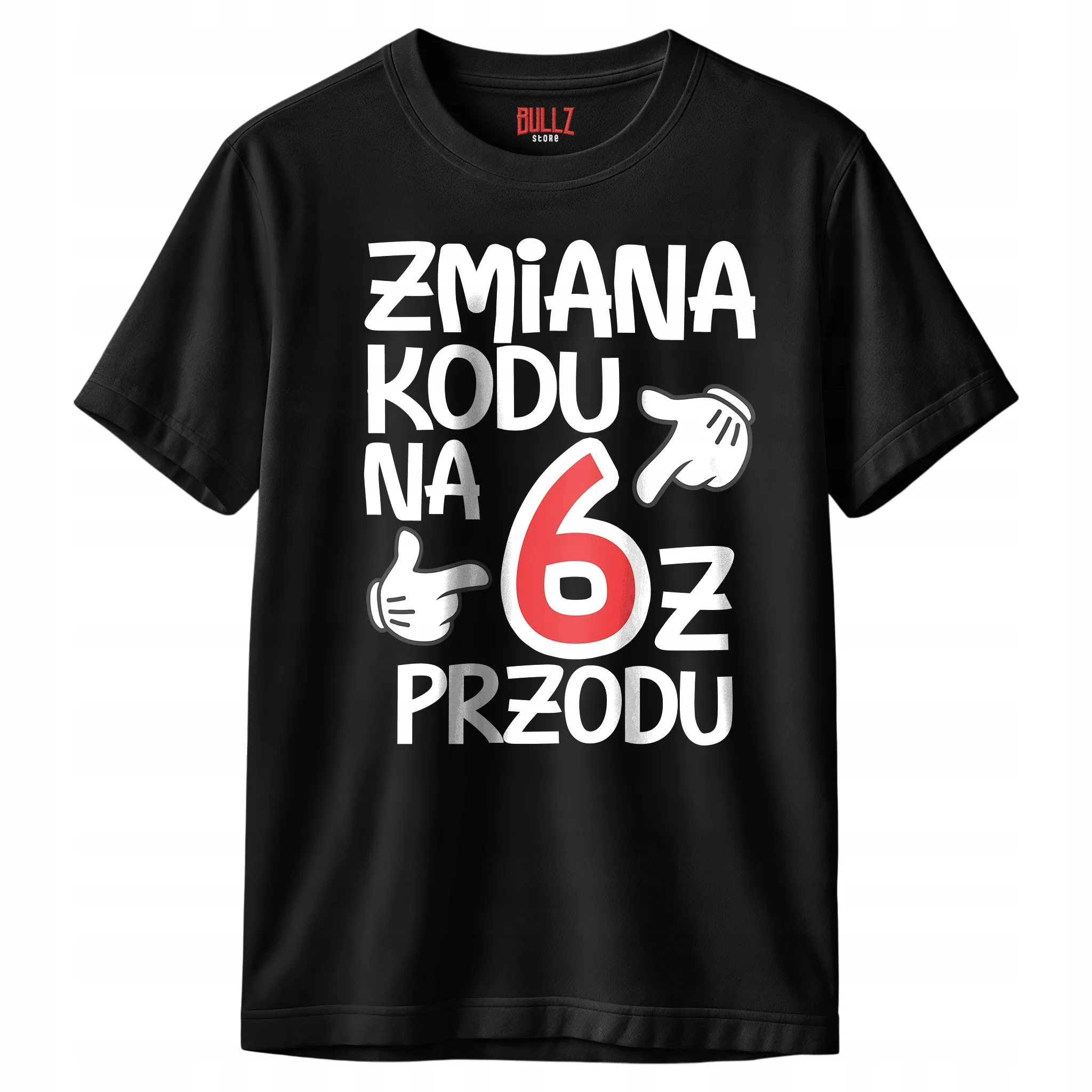 Koszulka czarna męska Zmiana Kodu 60 Urodziny Prezent r. 3XL