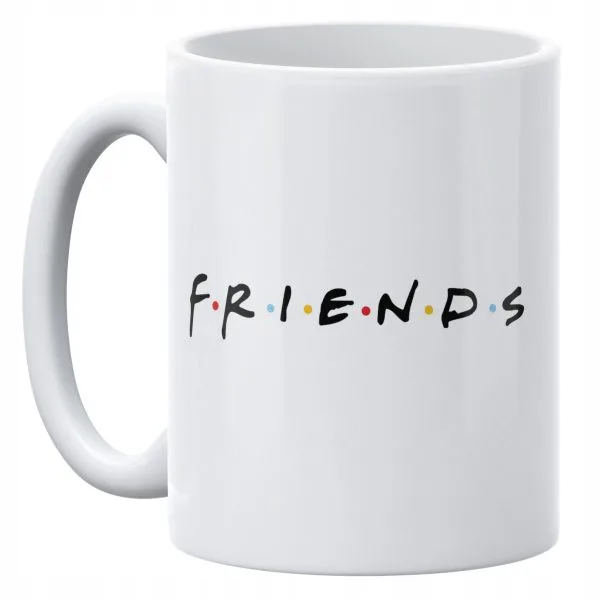 Kubek ceramiczny 330 ml Friends Przyjaciele Dla Fanów Serialu Prezent