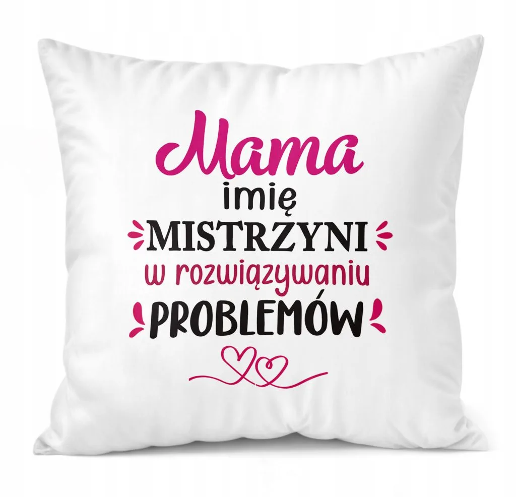 Poduszka 38x38cm Perosonalizowana Dzień Matki Dla Mamy Prezent Upominek