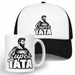 Zestaw Kubek + Koszulka Dzień Ojca Dla Taty Super Tata Prezent