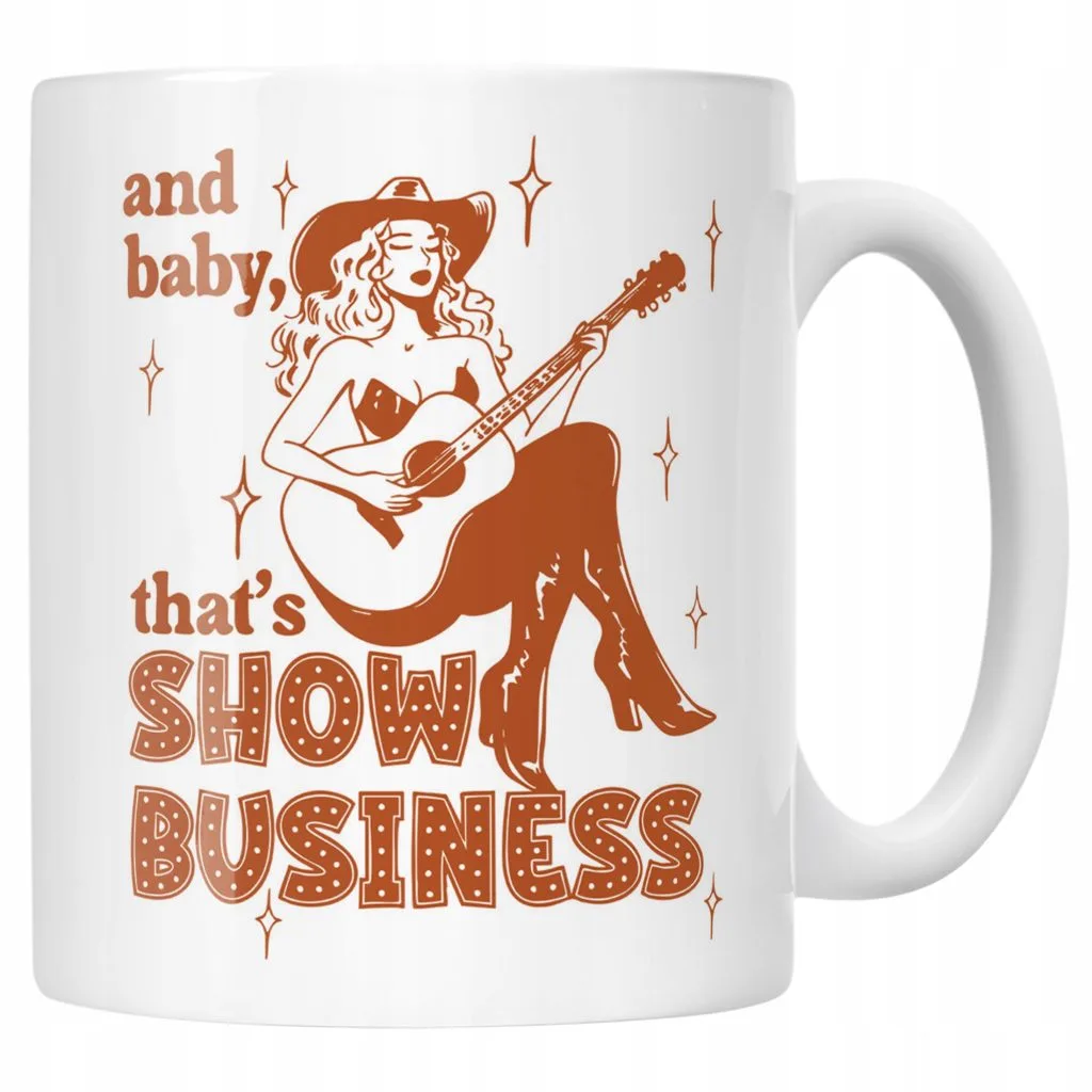 Kubek ceramiczny Taylor Swift The Life Of A Showgirl Dla Fanów Prezent