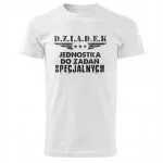 Koszulka Męski T-shirt Na Dzień Dziadka Prezent Jednostka Specjalna