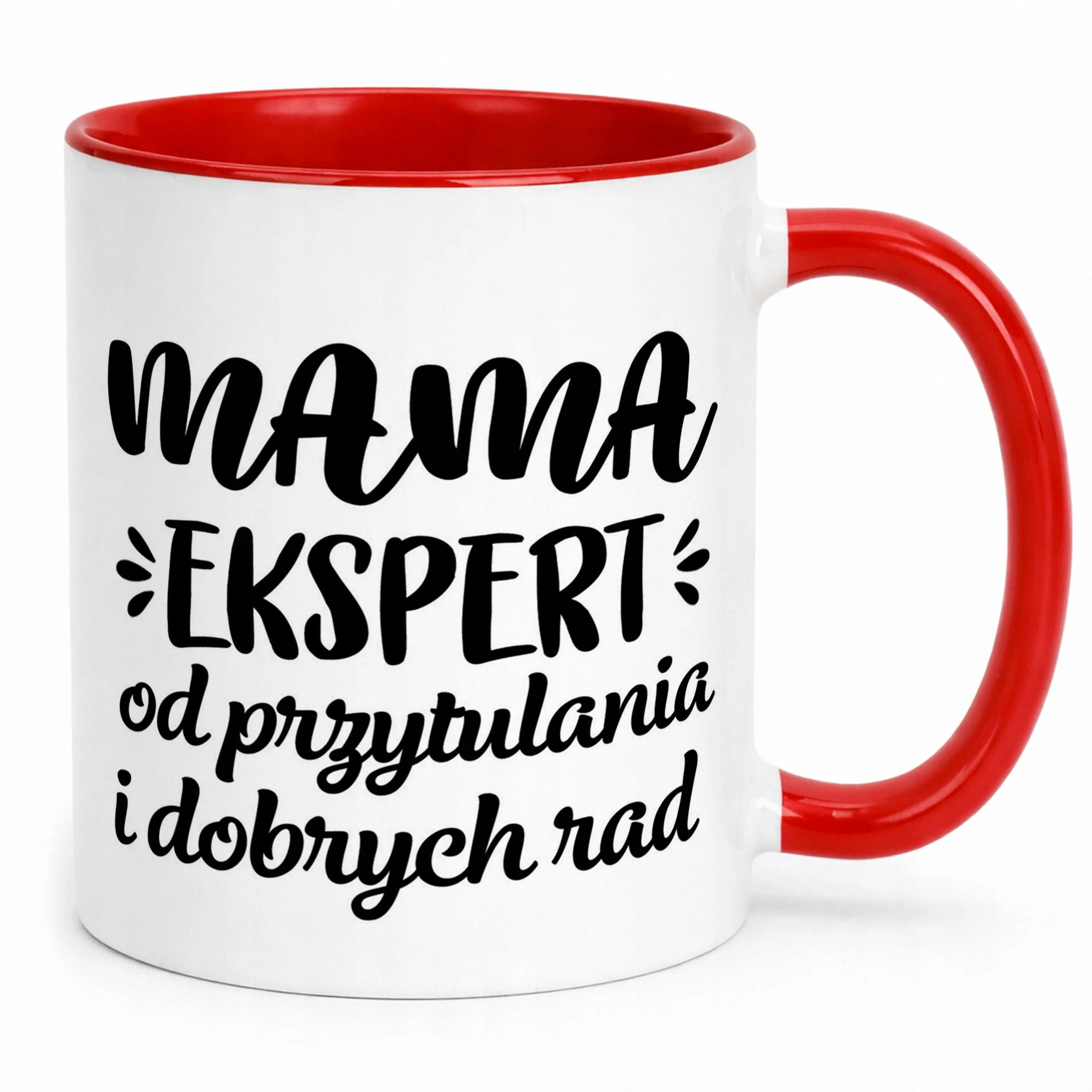 Kubek Czerwony Dzień Matki Dla Mamy Prezent Upominek Mama Ekspert