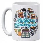 Kubek ceramiczny 330 ml Dzień Nauczyciela Najlepszy Nauczyciel Prezent