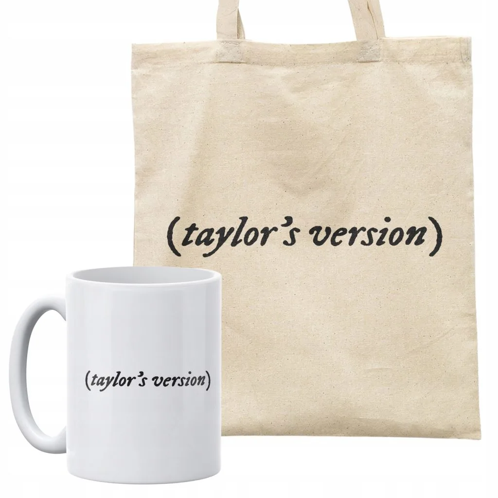 Zestaw torba bawełniana na zakupy + kubek Taylor Swift Taylor’s Version