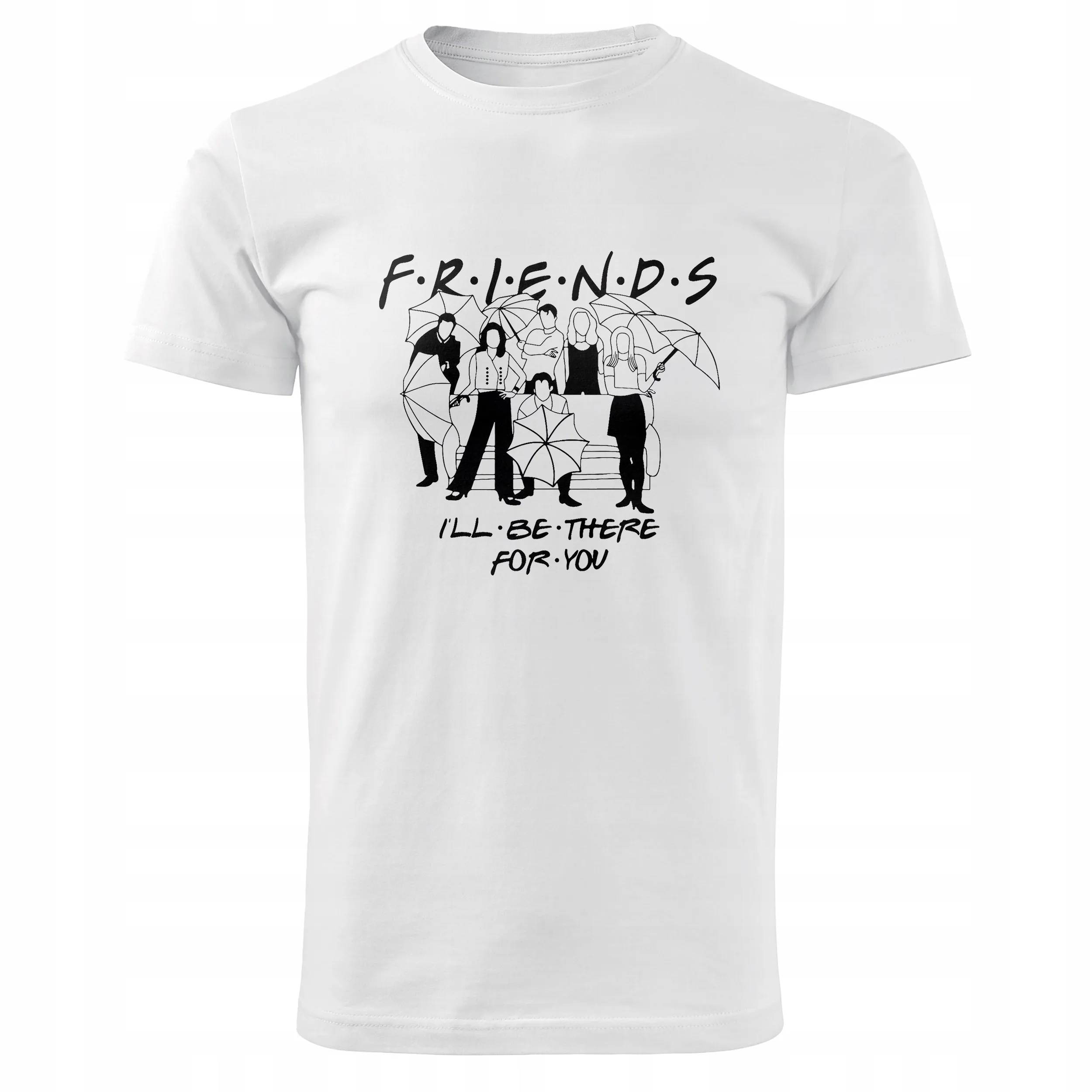 Koszulka męska Friends Przyjaciele Dla Fanów Serialu Sitcomu