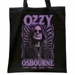 Torba bawełniana czarna na zakupy Ozzy Osbourne Black Sabbath