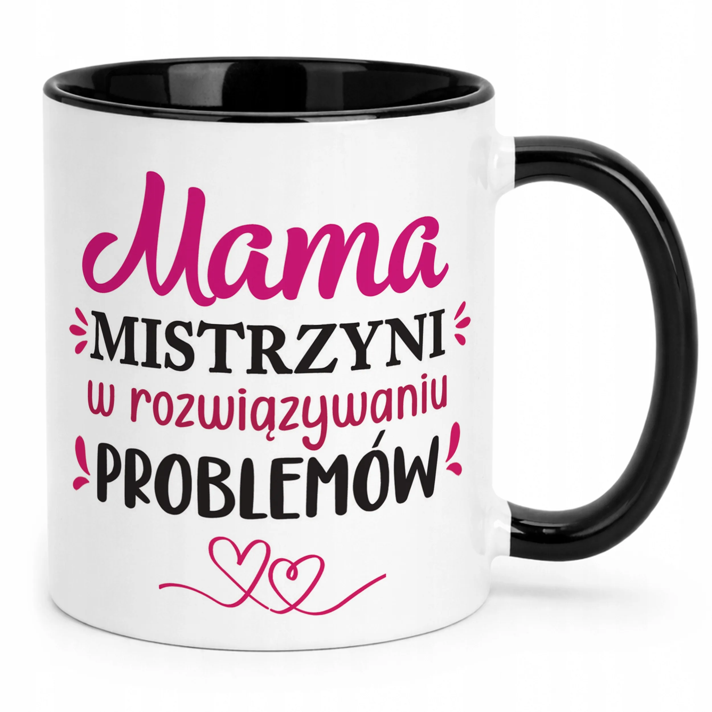 Kubek Czarny Dzień Matki Dla Mamy Prezent Upominek Mistrzyni Mama