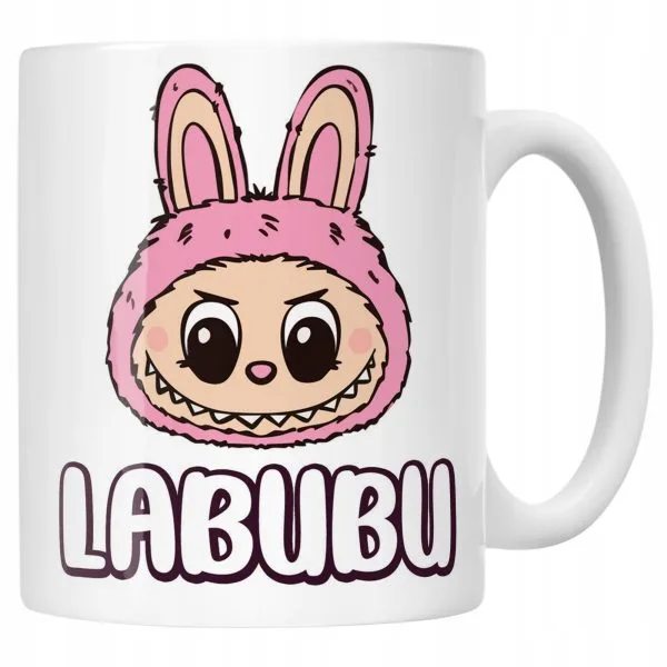 Kubek ceramiczny Labubu Dla Dzieci Prezent Urocze Potworki