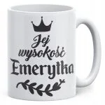 Kubek ceramiczny z okazji Emerytury Dla Emerytki Prezent Upominek