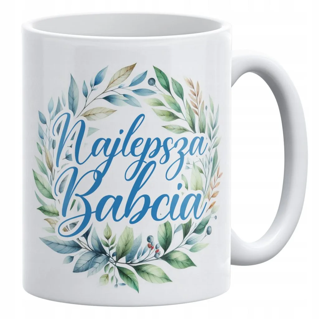 Kubek ceramiczny 330 ml Na Dzień Babci Prezent Upominek Najlepsza Babcia