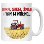 Kubek ceramiczny Rolnik Dla Rolnika Traktor Zabawny Prezent Upominek