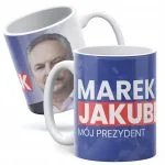 Kubek ceramiczny Marek Jakubiak Mój Prezydent #Jakubiak2025 Kukiz’15