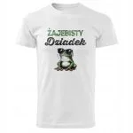 Koszulka Męski T-shirt Na Dzień Dziadka Prezent Żajebisty Dziadek