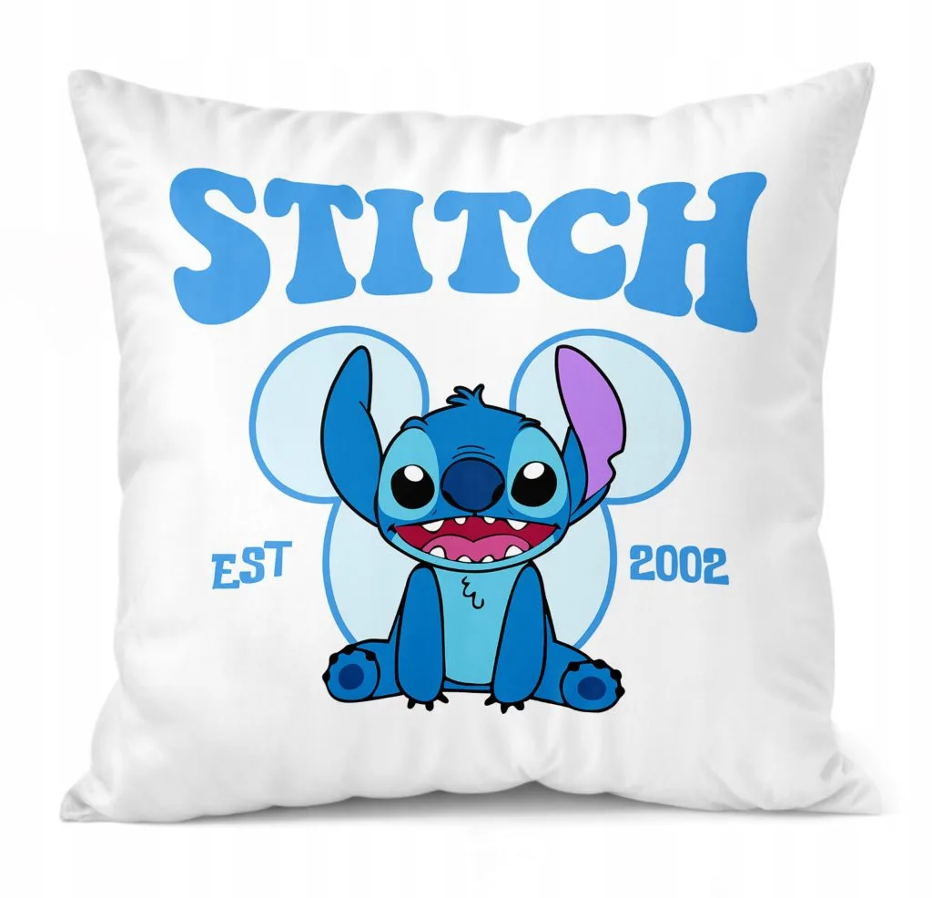 Poduszka 38x38cm Stitch Lilo i Stich Bajka Dla Dzieci Prezent