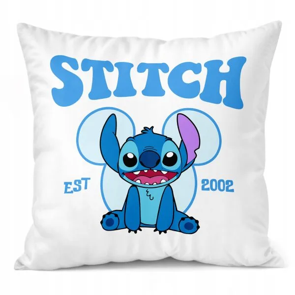 Poduszka 38x38cm Stitch Lilo i Stich Bajka Dla Dzieci Prezent