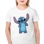 Koszulka biała dziecięca Stitch Lilo i Stich Dla Fanów