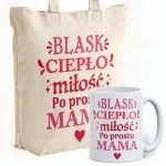 Zestaw Kubek + Torba Premium Dzień Matki Dla Mamy Prezent Upominek