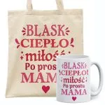 Zestaw Kubek + Torba Dzień Matki Dla Mamy Prezent Upominek