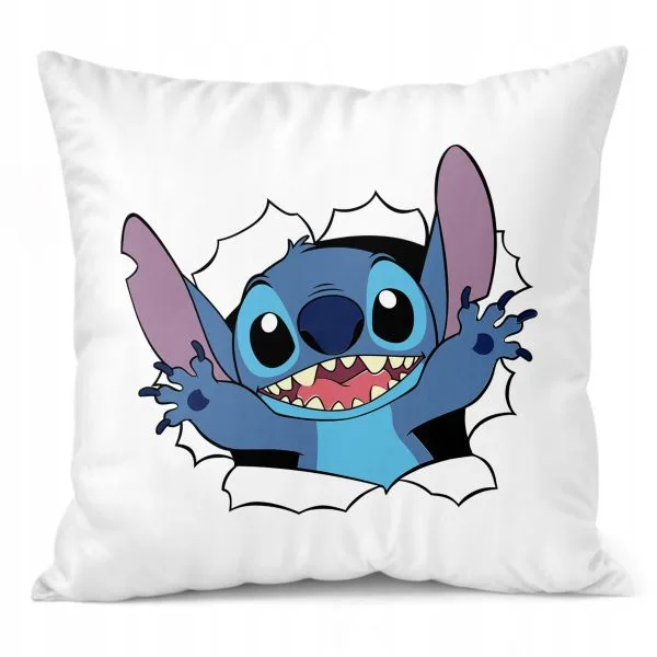 Poduszka 38x38cm Stitch Lilo i Stich Bajka Dla Dzieci Prezent
