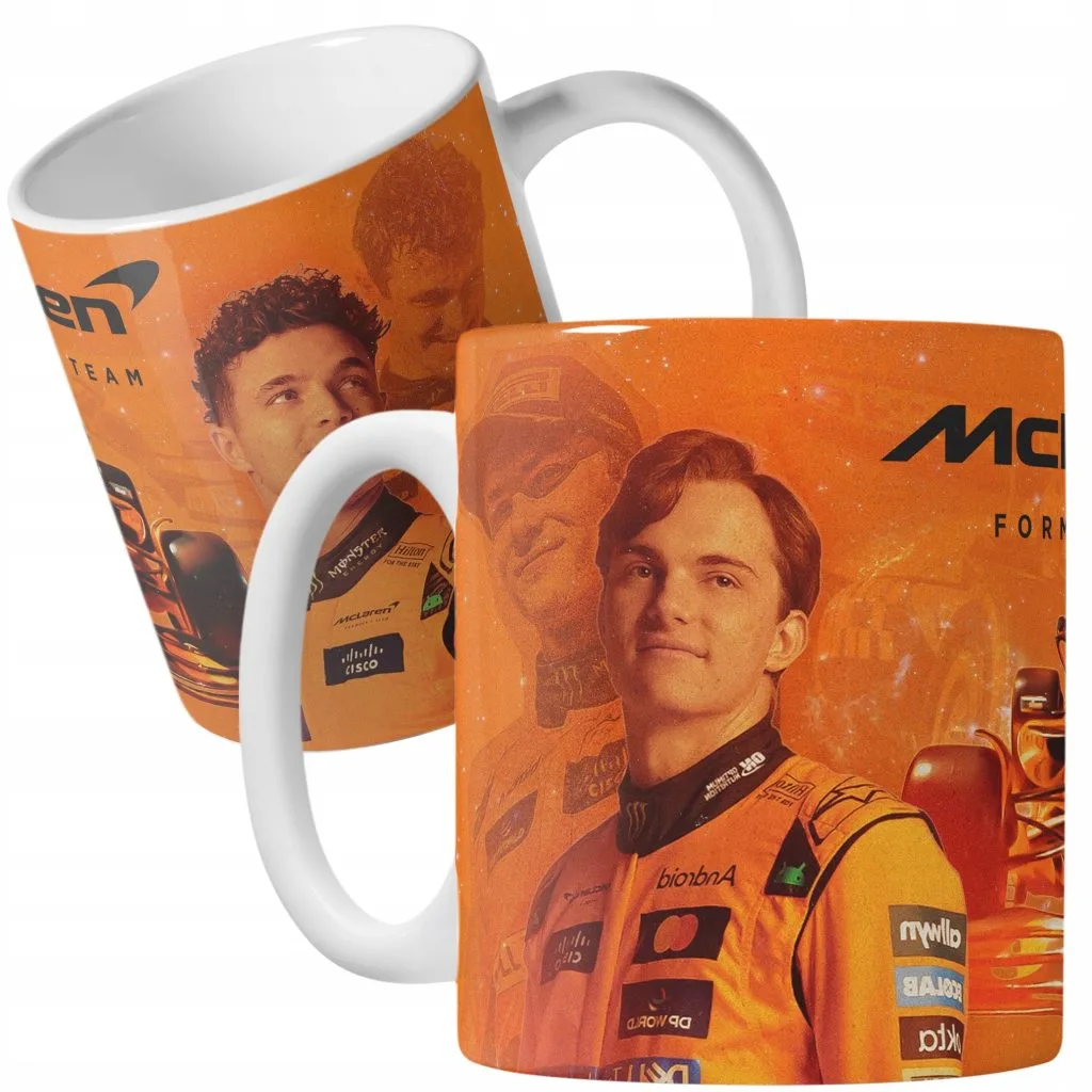Kubek ceramiczny McLaren Formuła 1 Piastri Norris