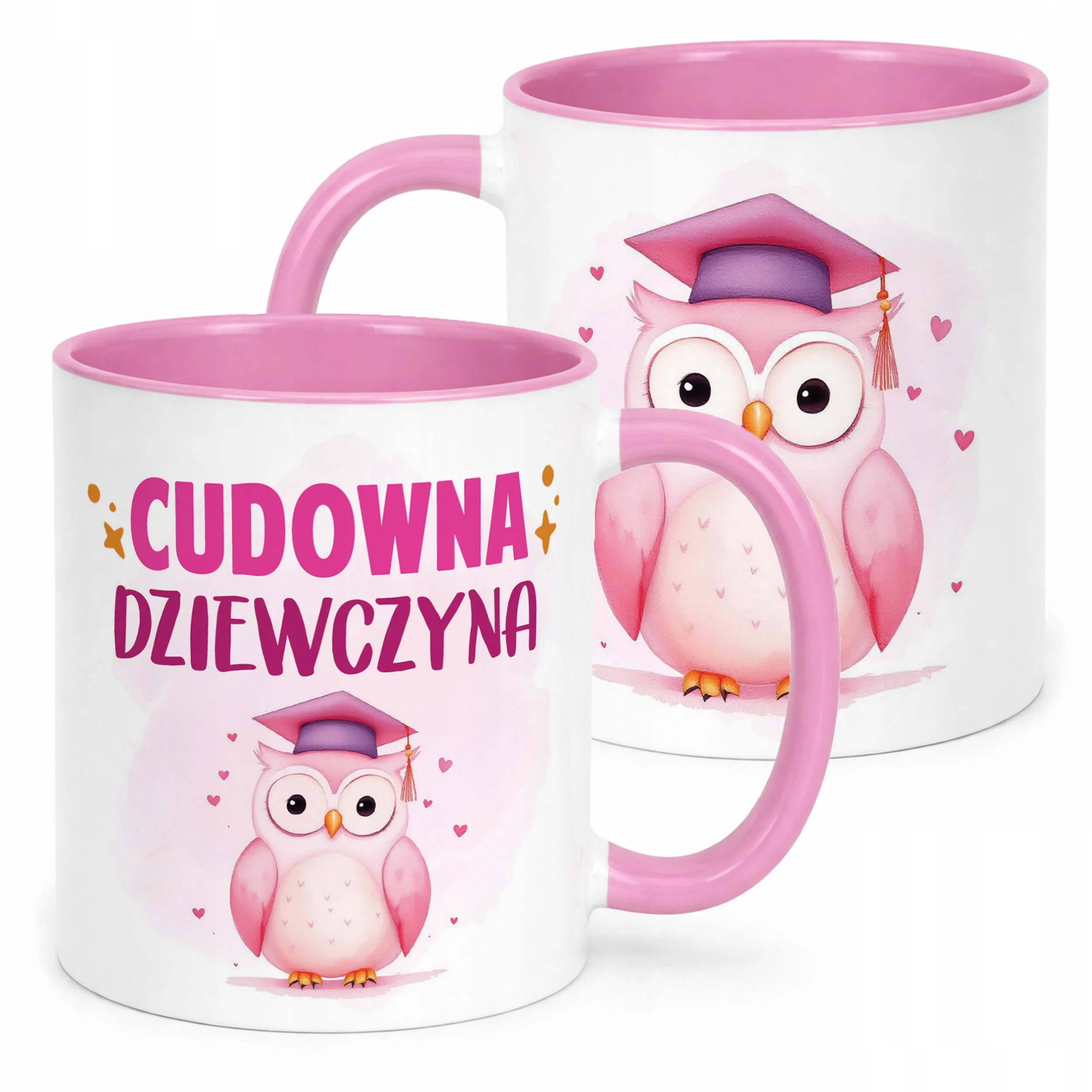 Kubek Różowy Dzień Kobiet Dla Dziewczynki Dla Niej Prezent Upominek