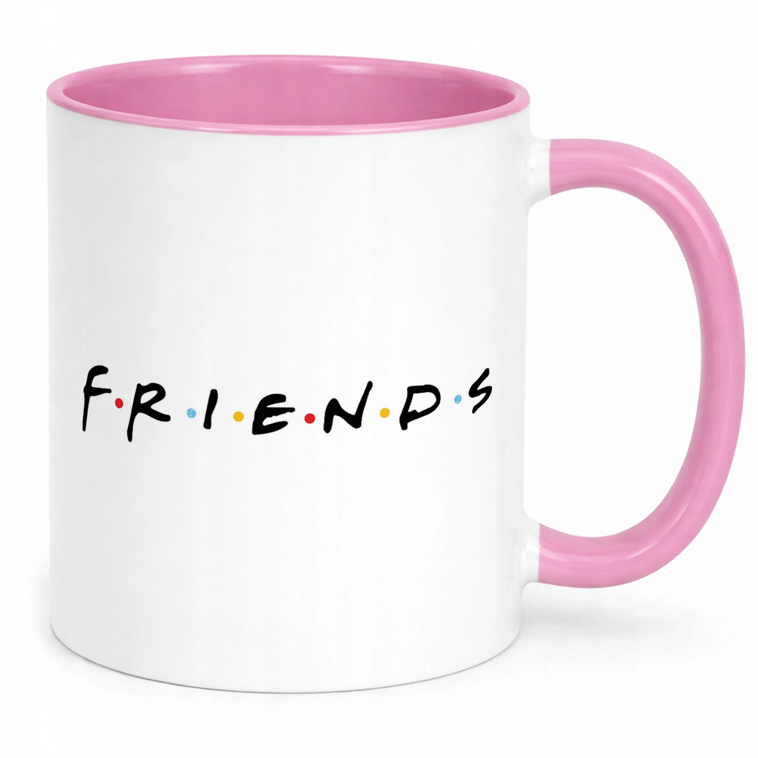 Kubek Różowy Friends Przyjaciele Dla Fanów Serialu Prezent Upominek