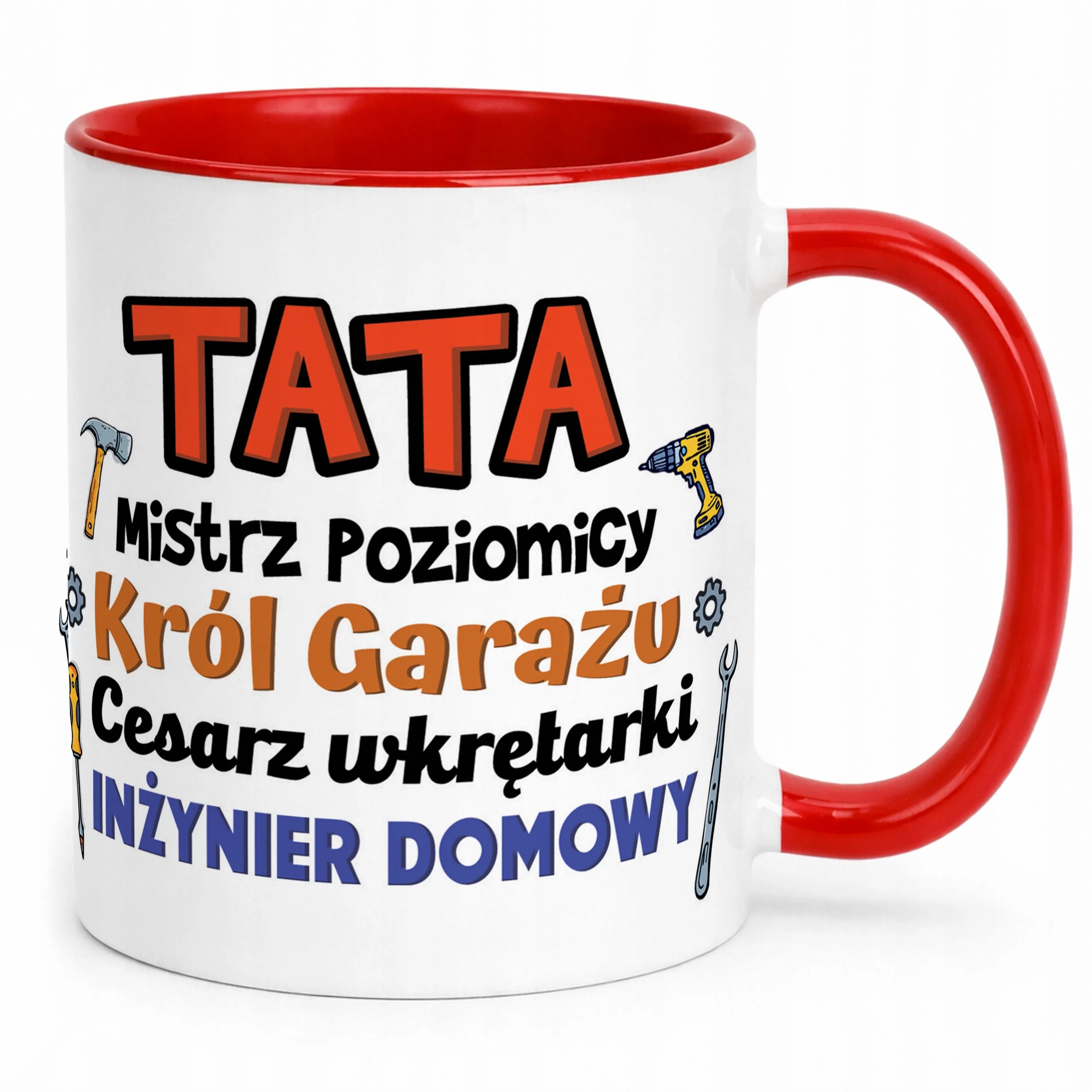 Kubek ceramiczny Dzień Ojca Dla Taty Majstra Prezent