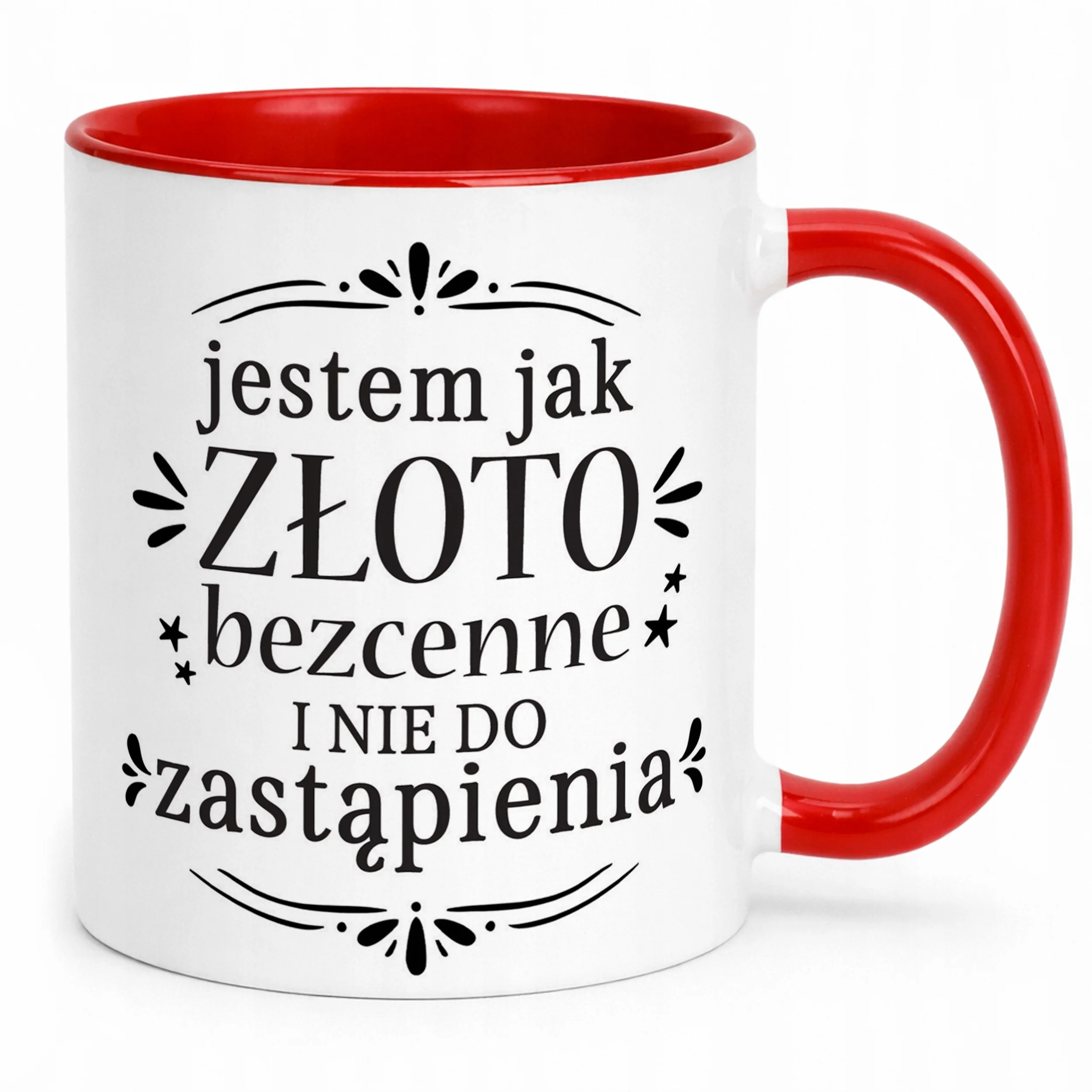 Kubek Czerwony Dzień Kobiet Dla Kobiety Dziewczyny Prezent Upominek