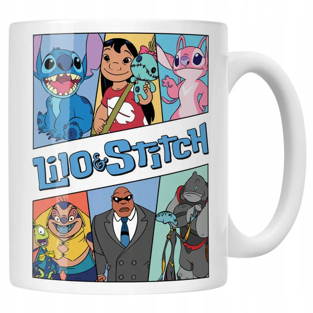 Kubek ceramiczny Stitch Lilo i Stich Bajka Dla Dzieci Prezent