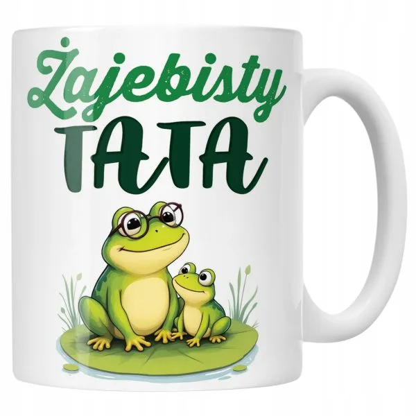 Kubek ceramiczny Dzień Ojca Dla Taty Żajebisty Tata Prezent