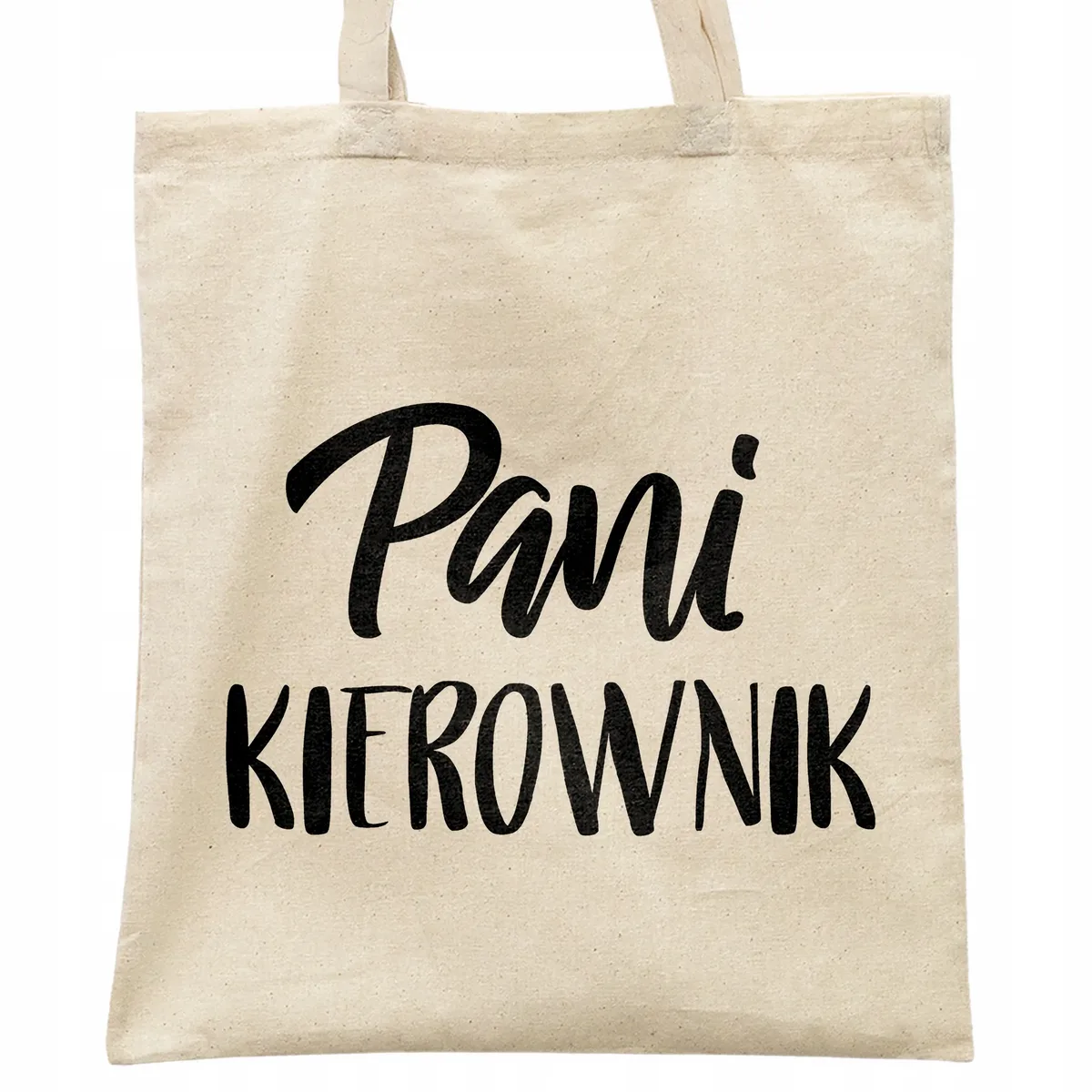 Torba bawełniana na zakupy Pani Kierownik Zabawny Prezent