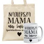 Zestaw Kubek + Torba Dzień Matki Dla Mamy Prezent Upominek