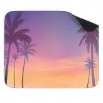 Podkładka pod mysz 22×18 cm Miami Vice Palmy Zachód Słońca dla gracza